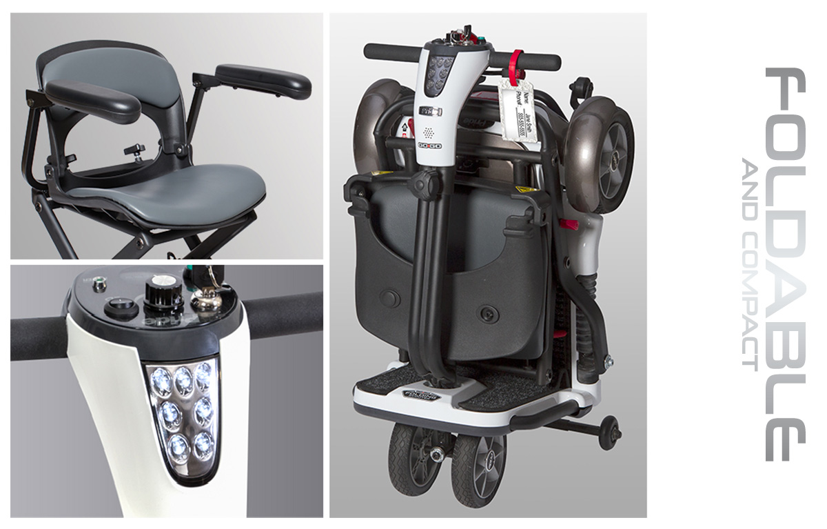 image of go-go folding scooter 4-wheel features image